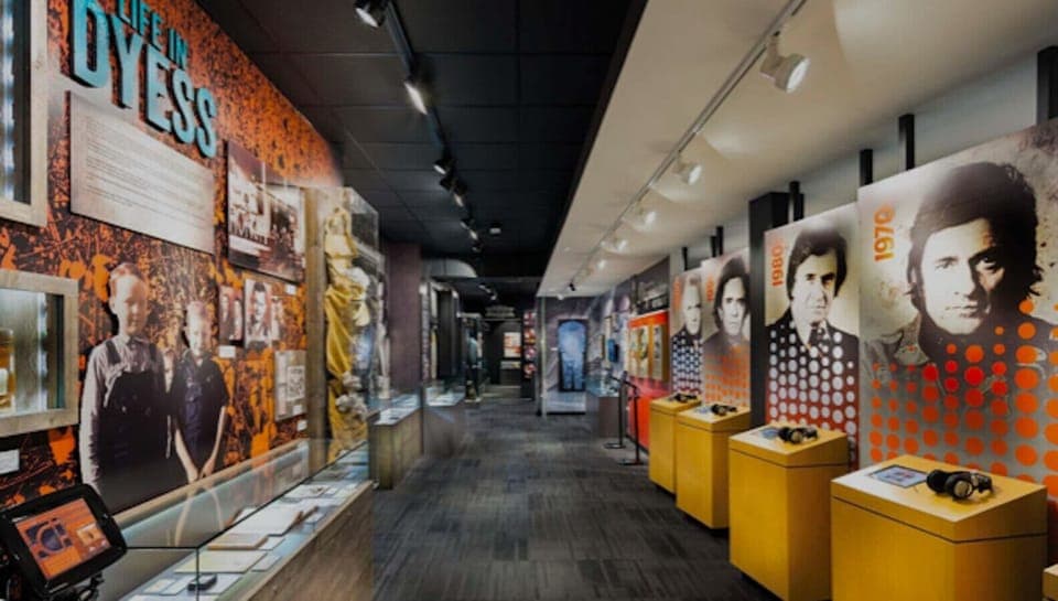 The Johnny Cash Museum is just a short distance away from the condo.