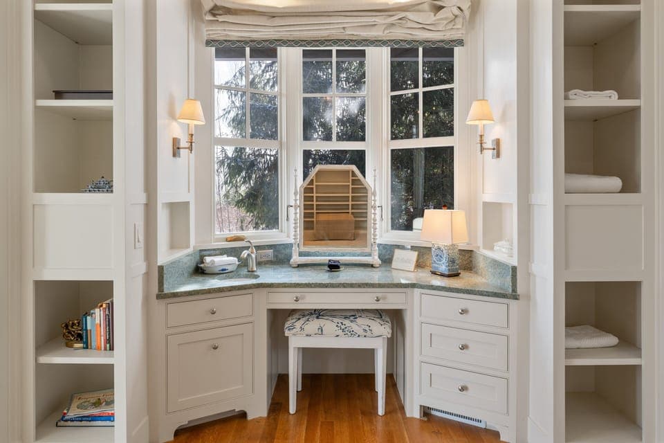 Vanity in the Master Bathroom