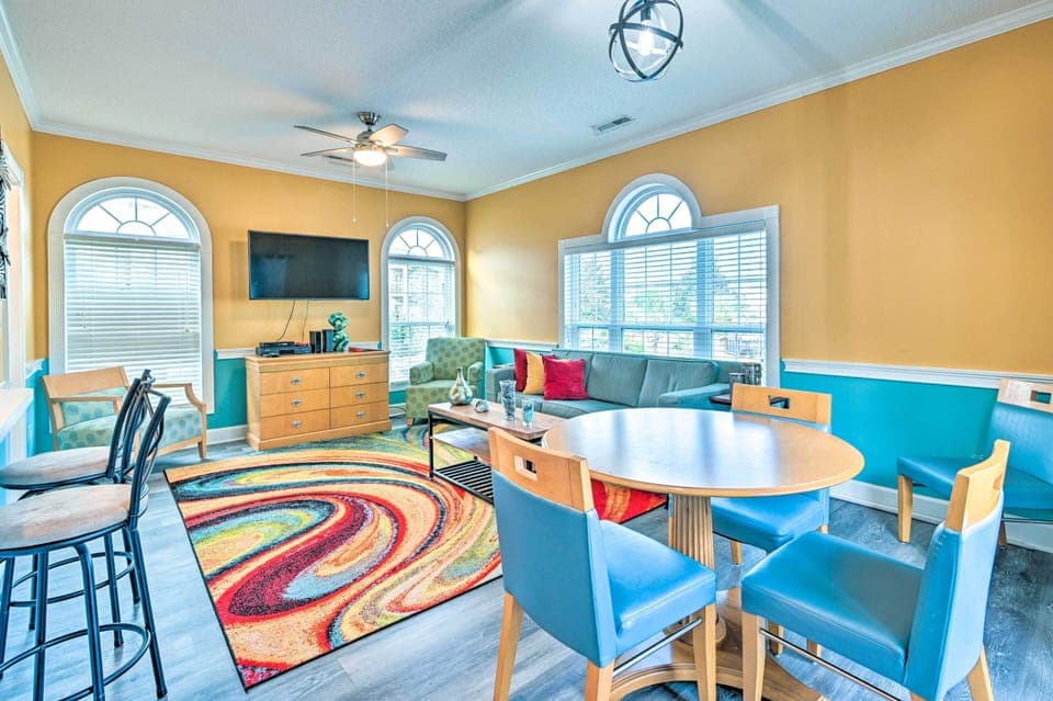 Myrtle Beach Vacation Rental | 1BR | 1BA | Elevator Access | 645 Sq Ft