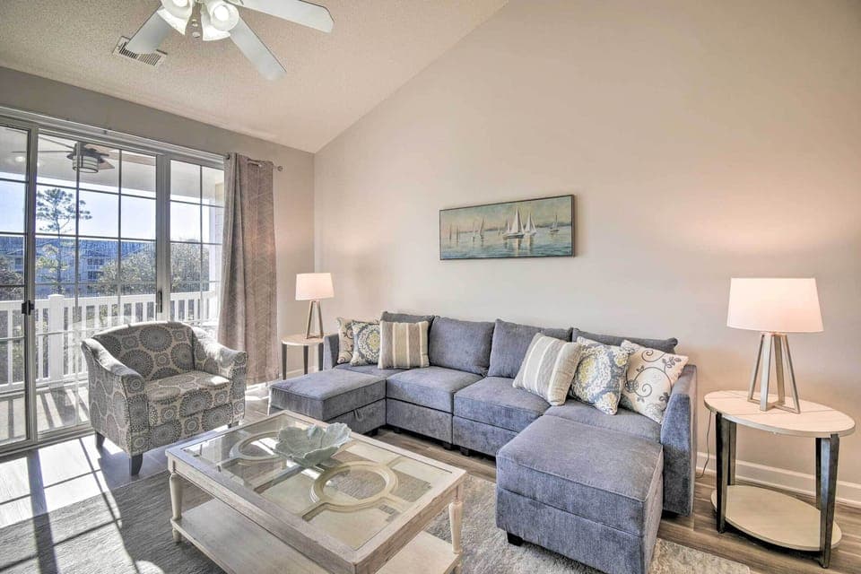 North Myrtle Beach Vacation Rental | 2BR | 2BA | Stairs Required | 1,050 Sq Ft