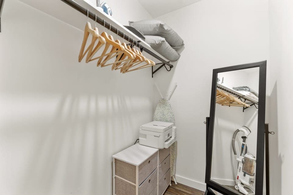Primary Room Closet (with Printer)