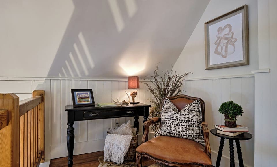 Lofted Sitting Area