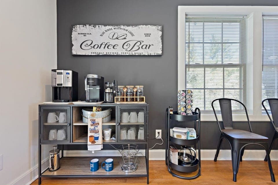 Our new coffee bar