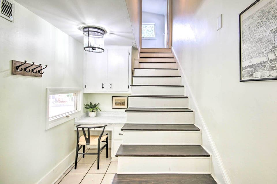 Steps to Upstairs Sitting Room