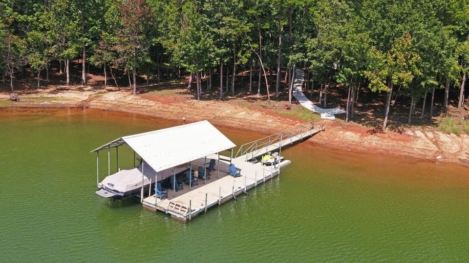view of boat dock