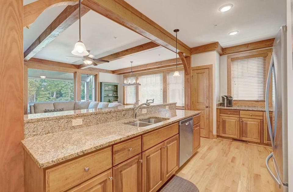Kitchen--- Granite Counter-tops, Stainless Steel