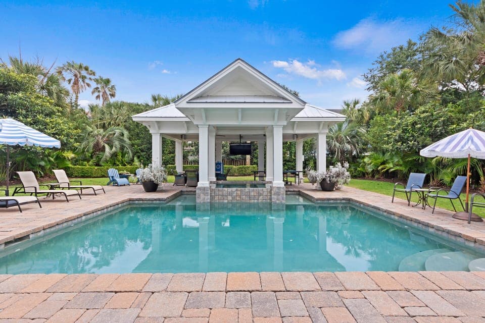 A luxurious vacation awaits.