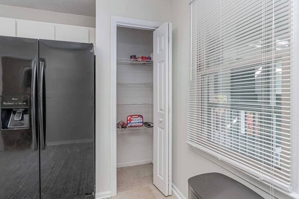 Kitchen with pantry