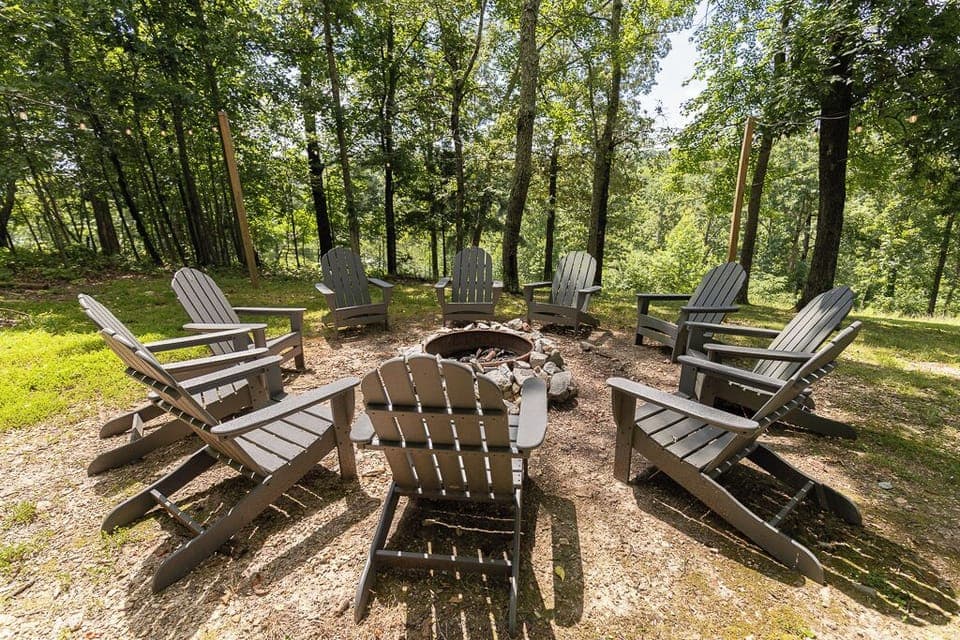 Family firepit—s’mores, stories, and stargazing