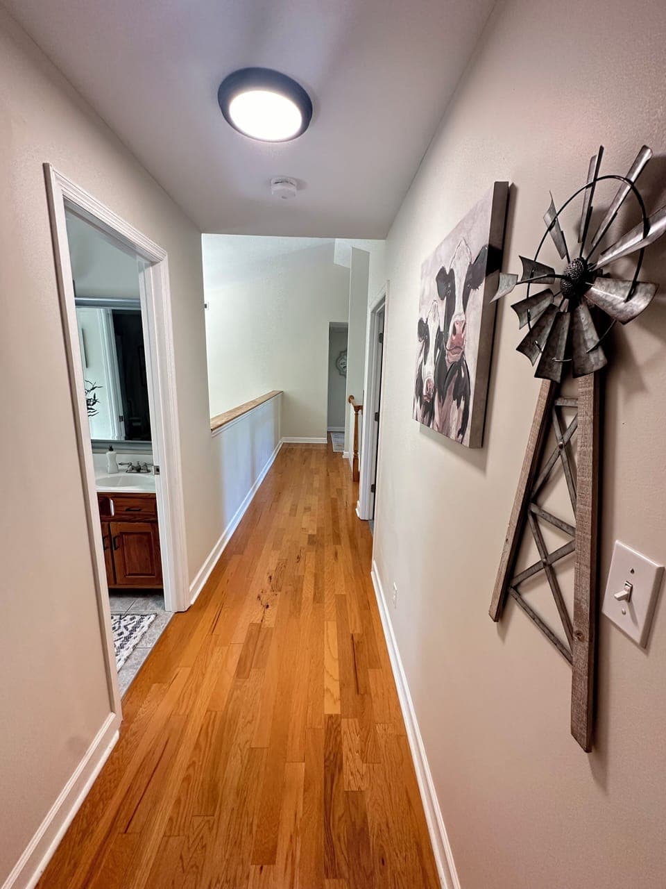 Upstairs hallway