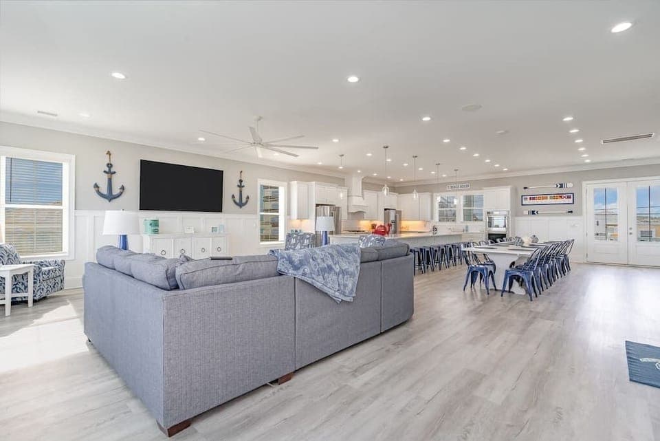 Large open concept