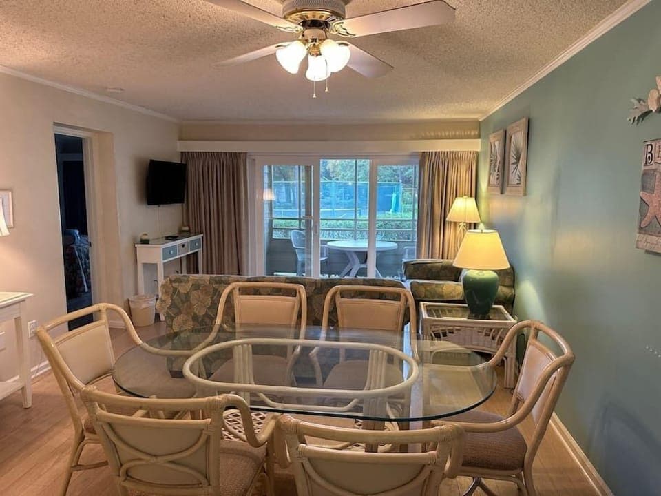 View from kitchen