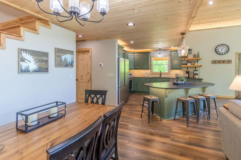 Dining room and Kitchen - Dining and Kitchen area