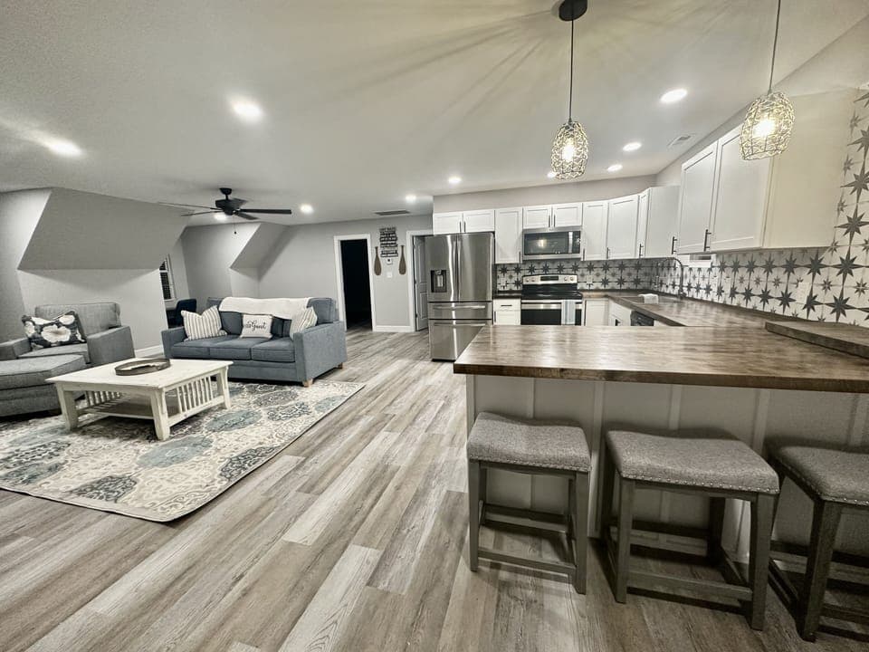 Open concept living