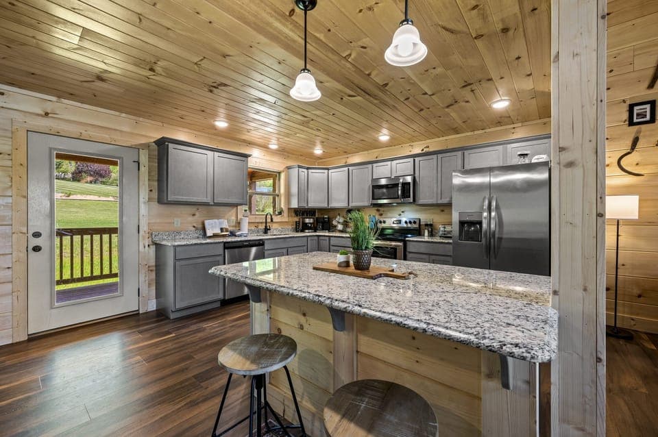A kitchen big enough for the whole family!
