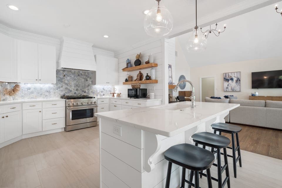 The new chef's kitchen is a culinary masterpiece.