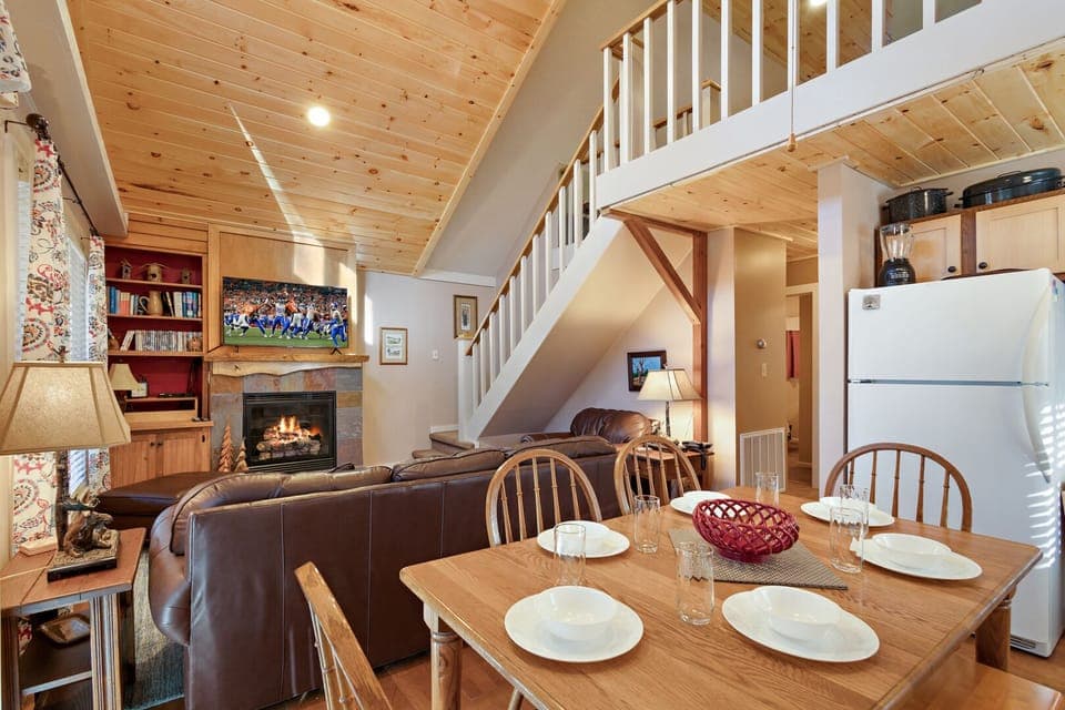 Charming Living Space with Loft Above
