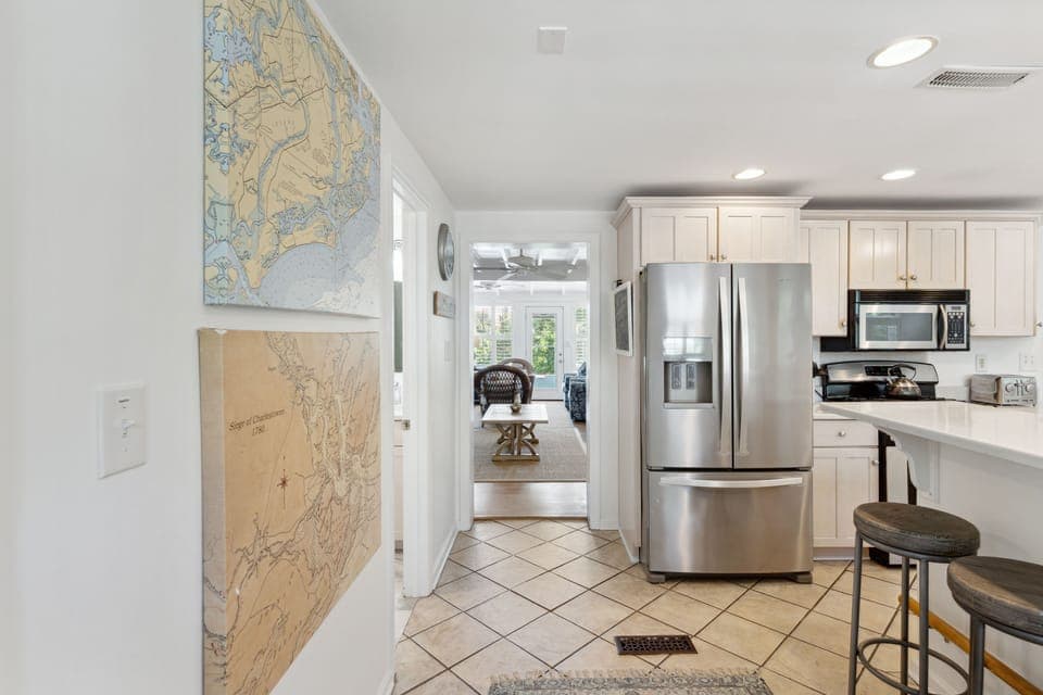 Upstairs kitchen