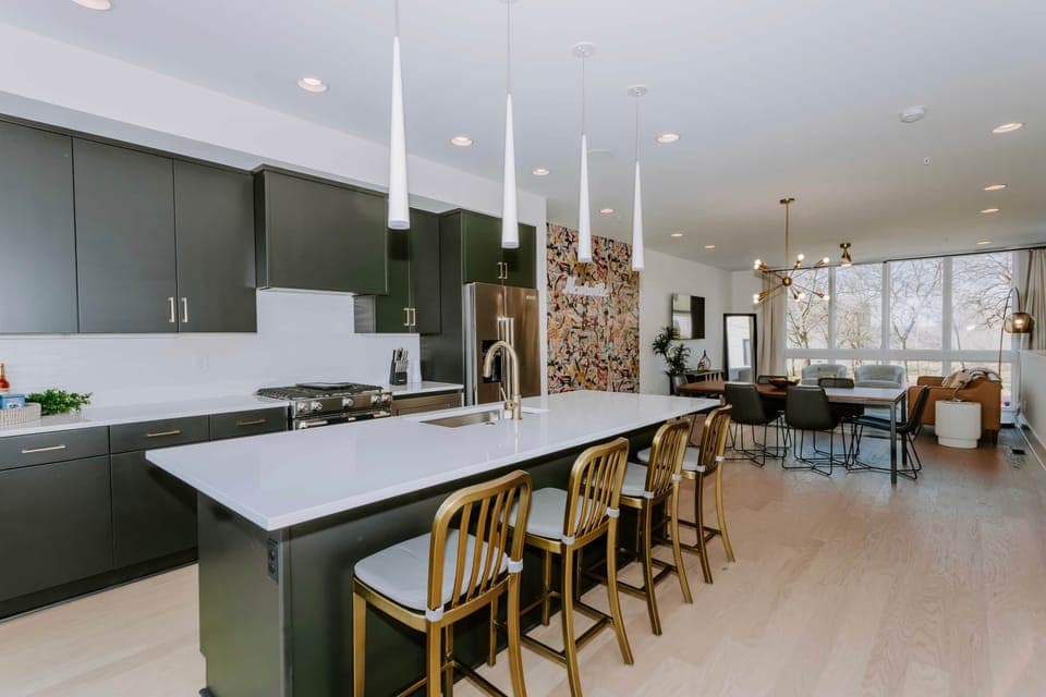 The perfect space for entertaining friends and family