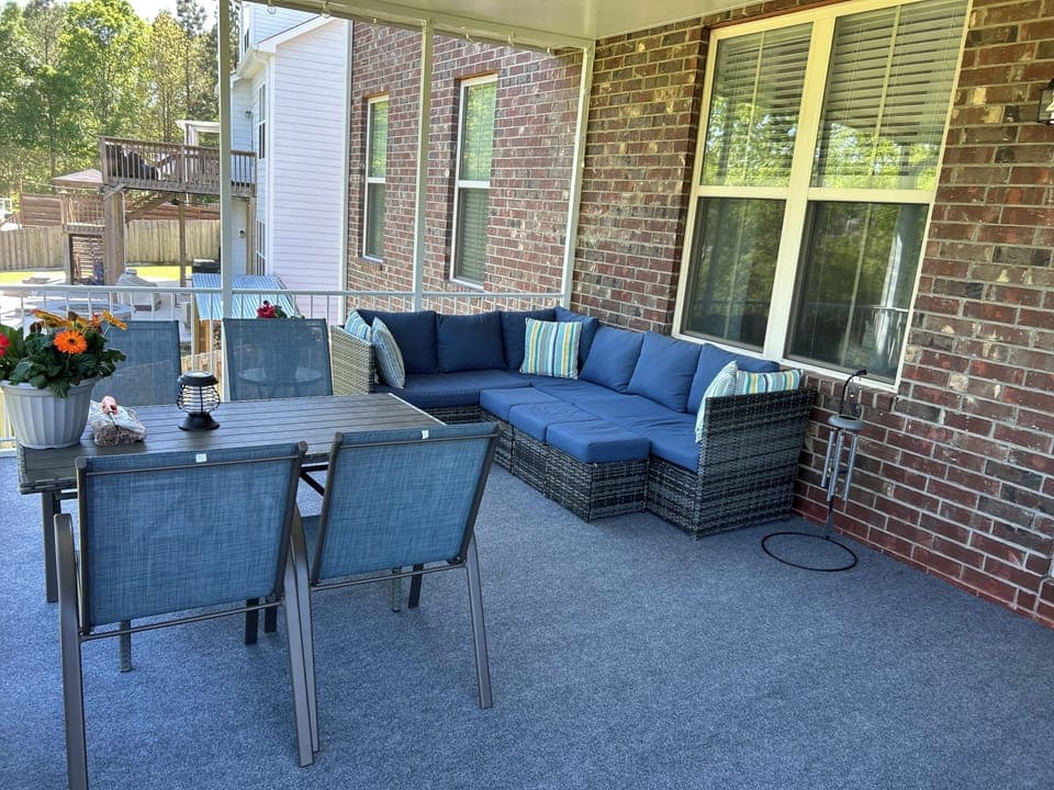 Screened porch