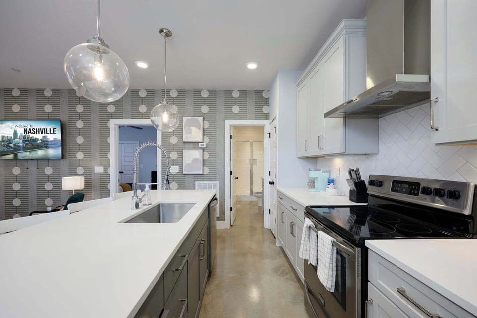 Modern design meets functionality—whip up Nashville-inspired dishes with ease!