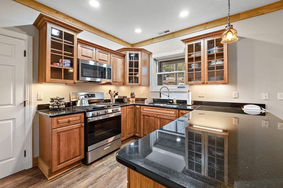 Spacious Kitchen with Stainless Appliances