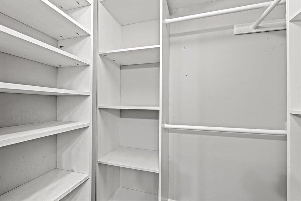 Master Closet, Lots of Storage