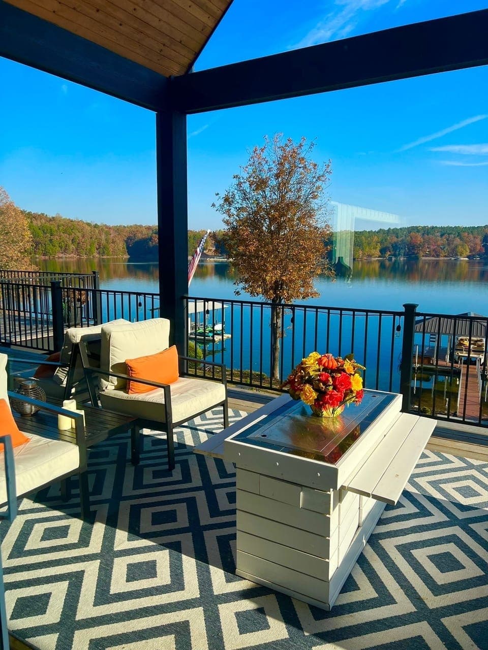 Main level porch