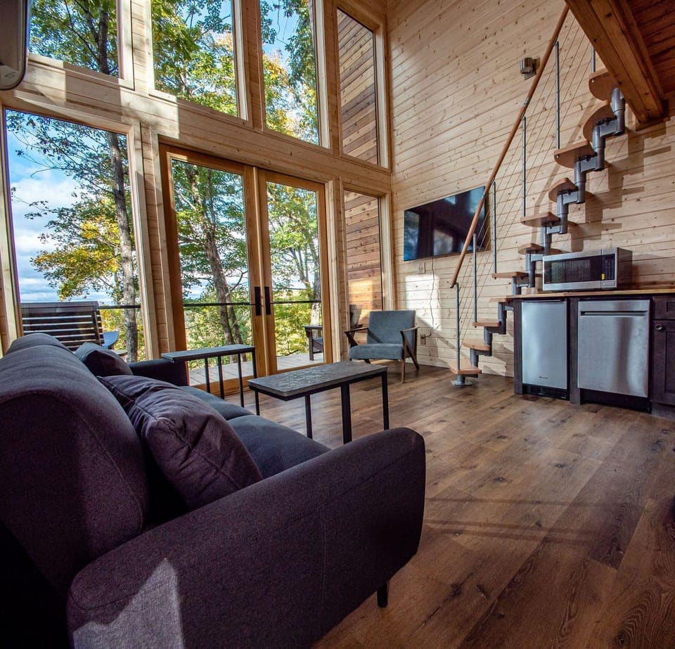 Staircase to loft