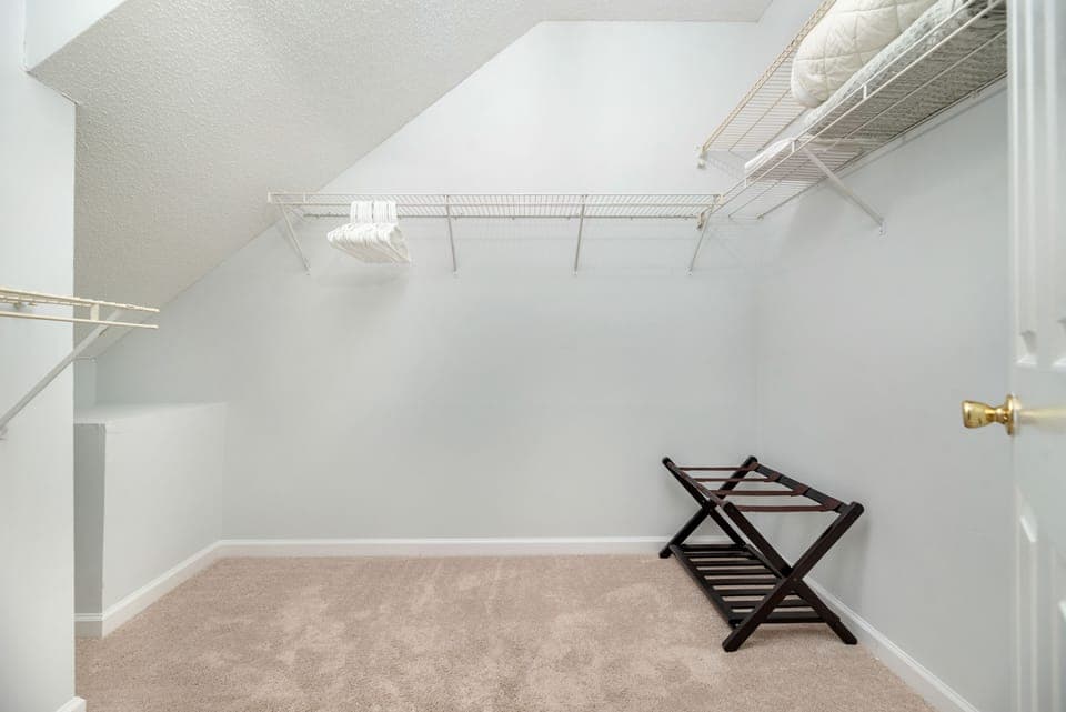 Primary bedroom closet