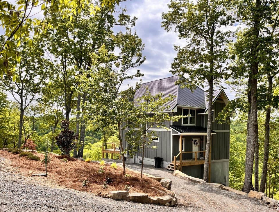 House in summer