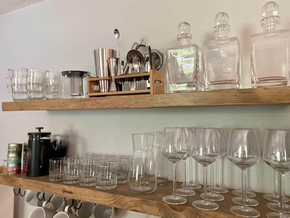 Fully stocked kitchen to whip up a delicious meal during your stay