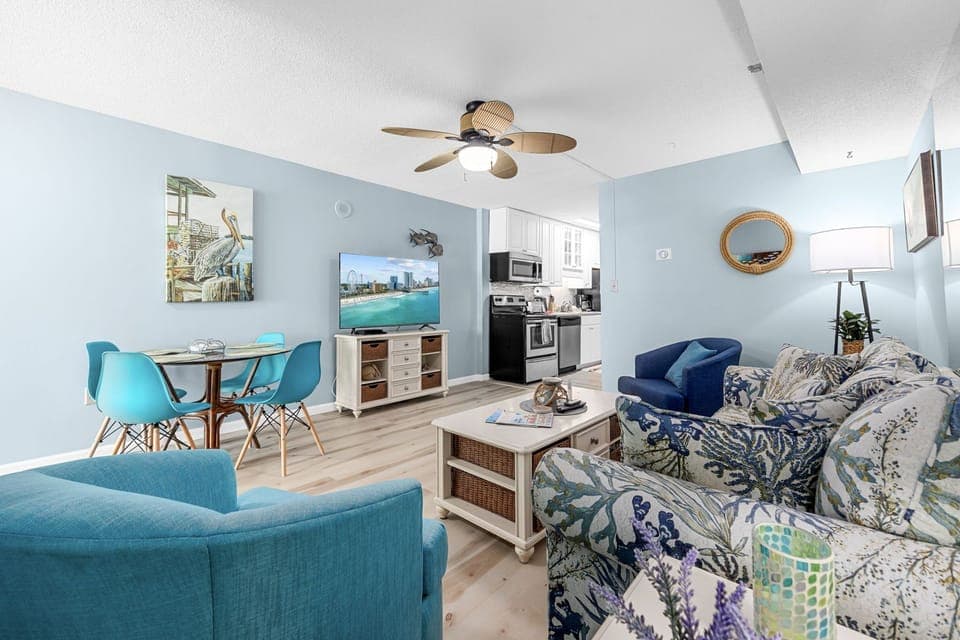 Living Room With Sleeper Sofa 