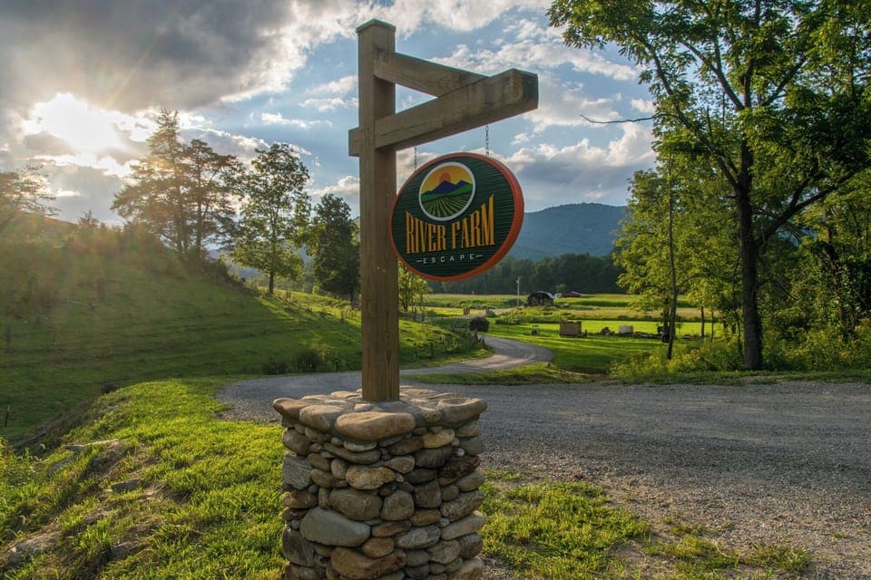sign from main road