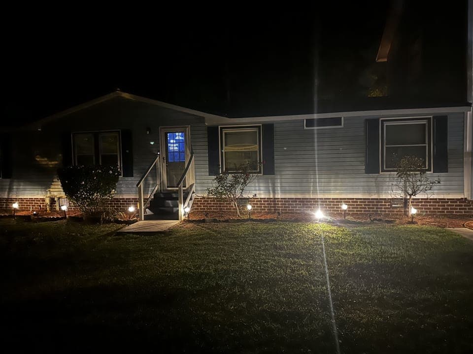 Night time view 