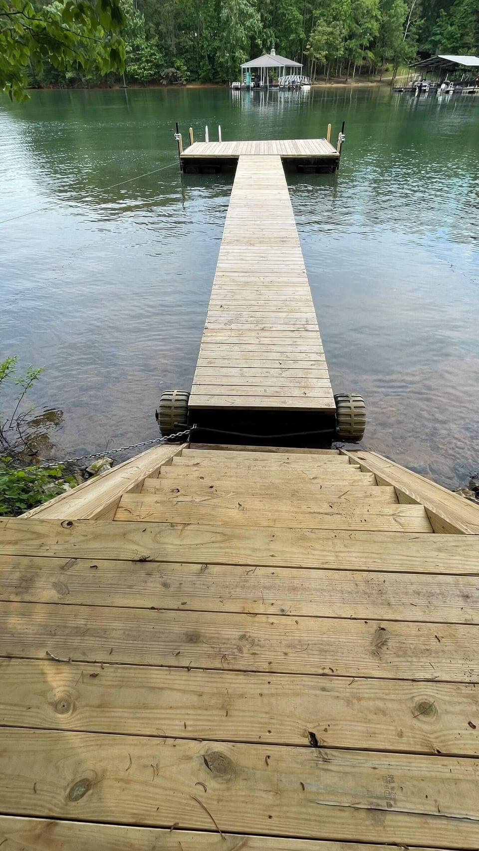 Newly updated dock