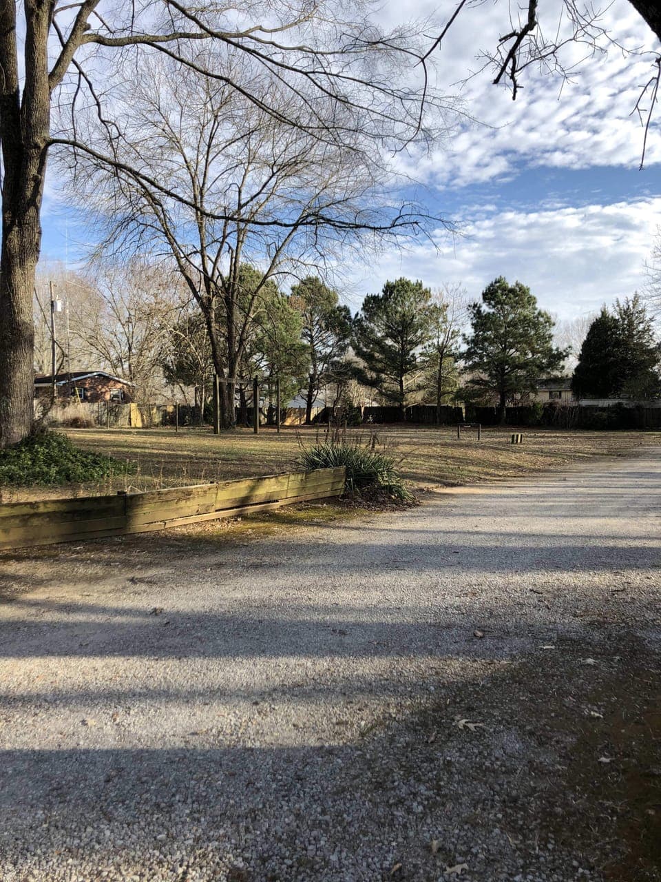 Grassy Area right across from The Laurelwood
