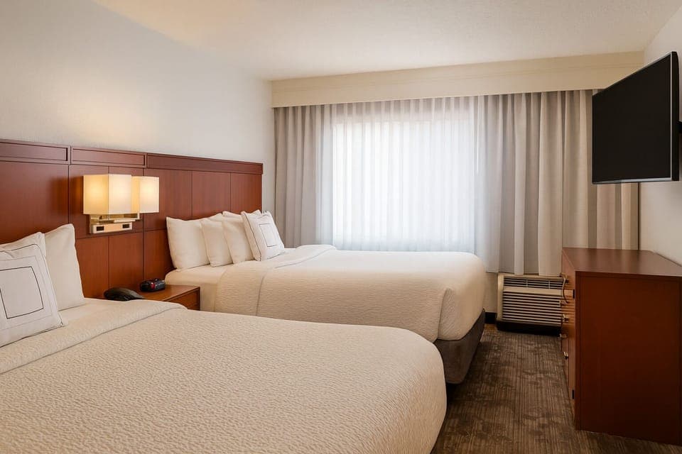 Unit with 2 Queen size beds