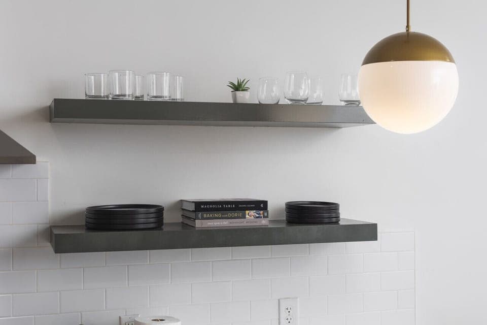 Fully-stocked kitchen for all your cooking needs.