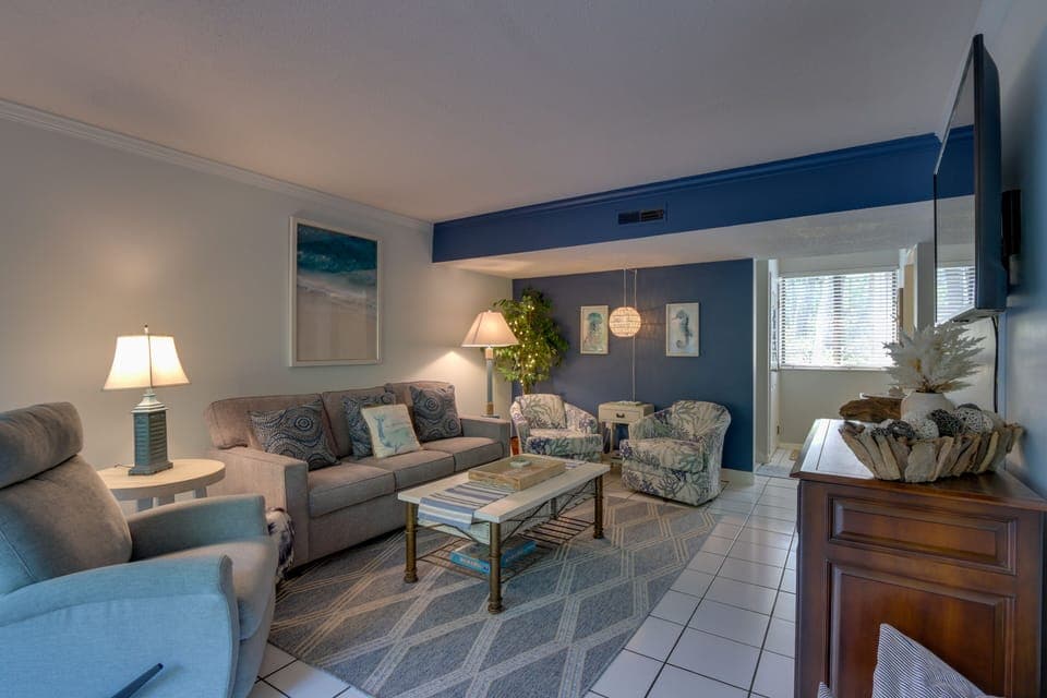 Hilton Head Island Vacation Rental | 2BR | 2.5BA | 1,400 Sq Ft | Step-Free Entry