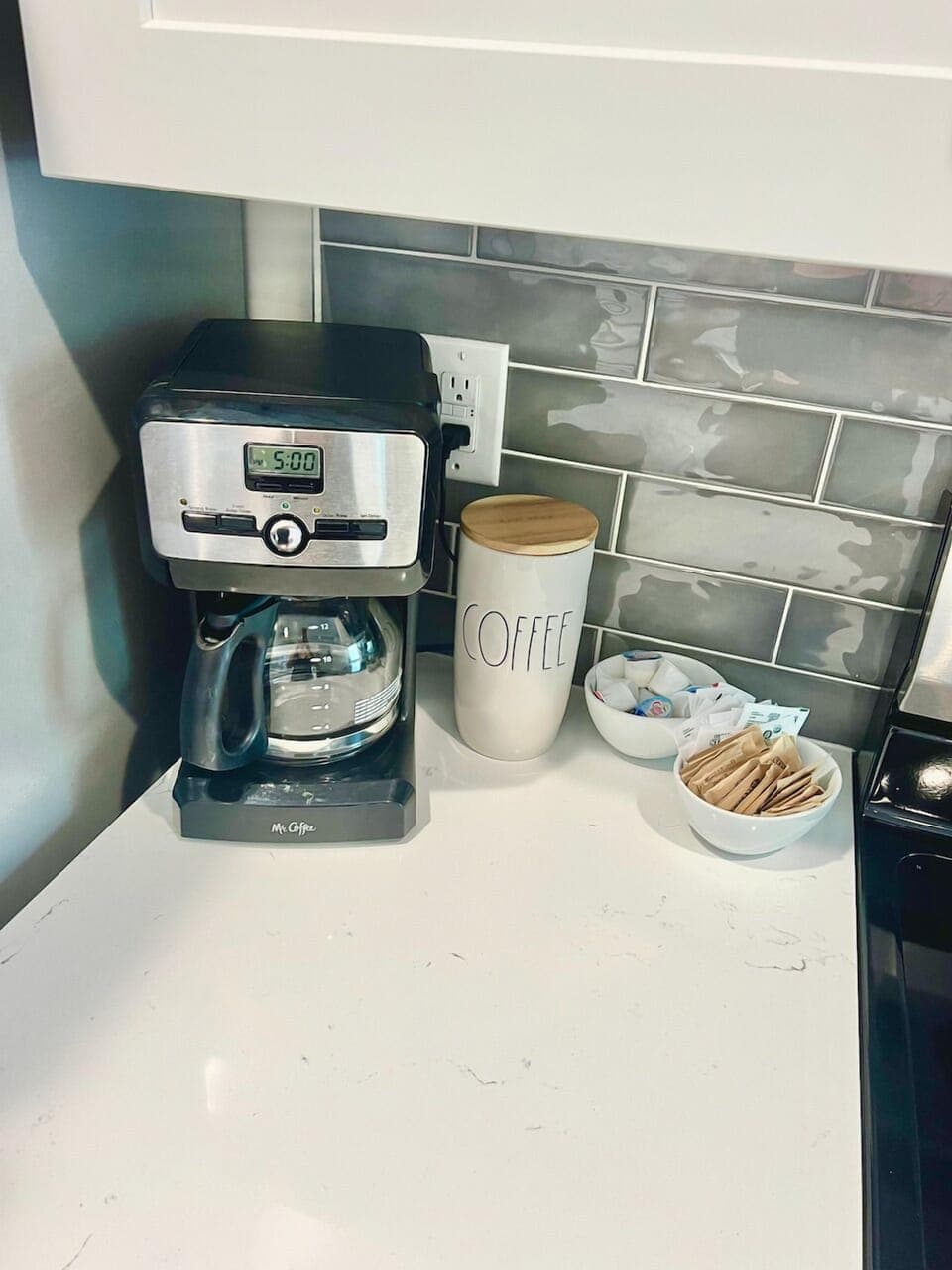 Stocked Coffee Bar