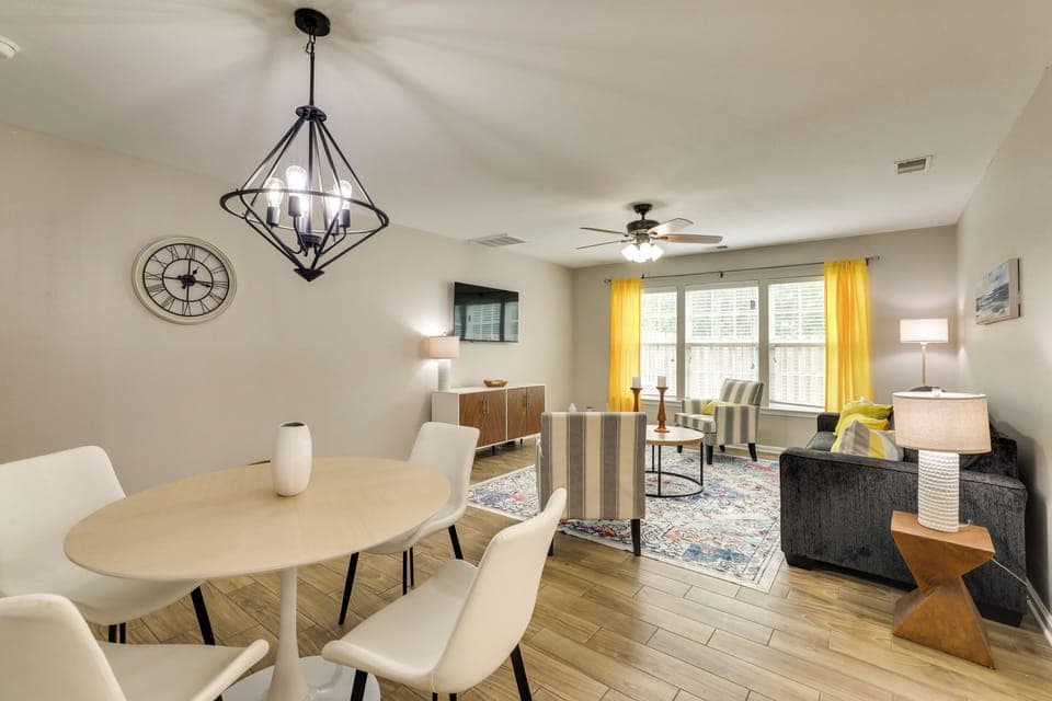 North Charleston Vacation Rental | 3BR | 2.5BA | 1,500 Sq Ft | Stairs Required