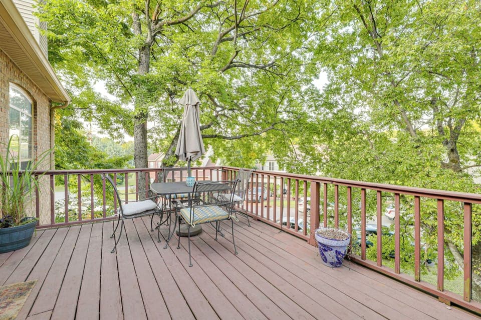 Deck | Gas Grill | Patio Heater | Dining Area