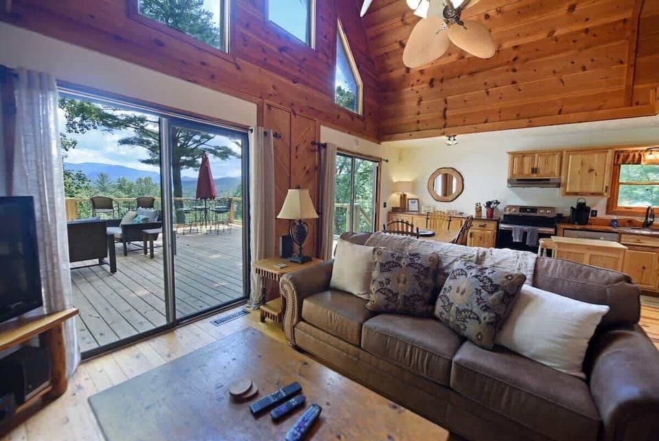 the view from the living room