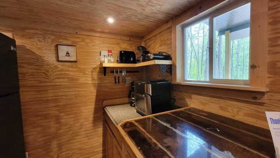 "It’s the little things that count! The kitchenette was so well-organized"