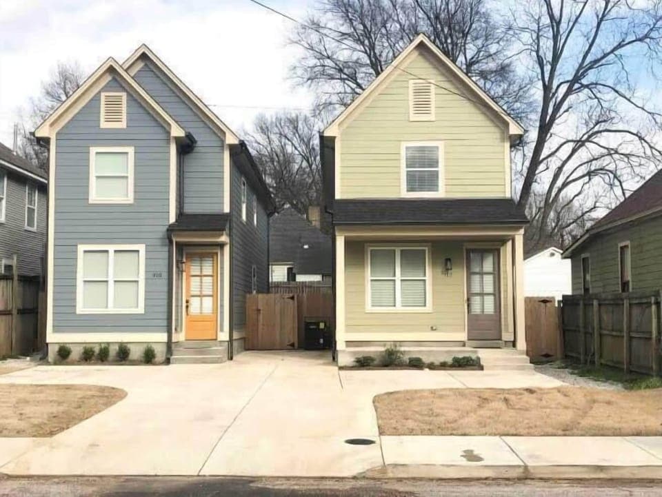 Front of Houses