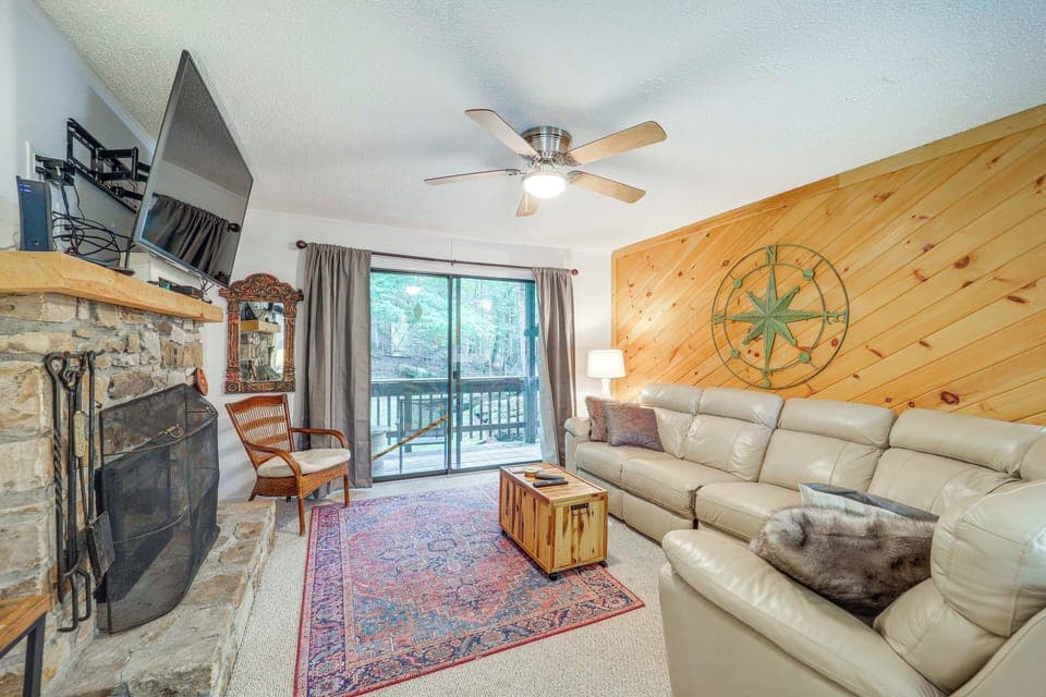 Beech Mountain Vacation Rental | 2BR | 2BA | Stairs Required to Enter