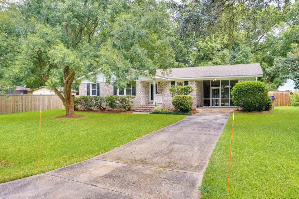 Charleston Vacation Rental | 3BR | 2BA | Stairs Required | 1,248 Sq Ft