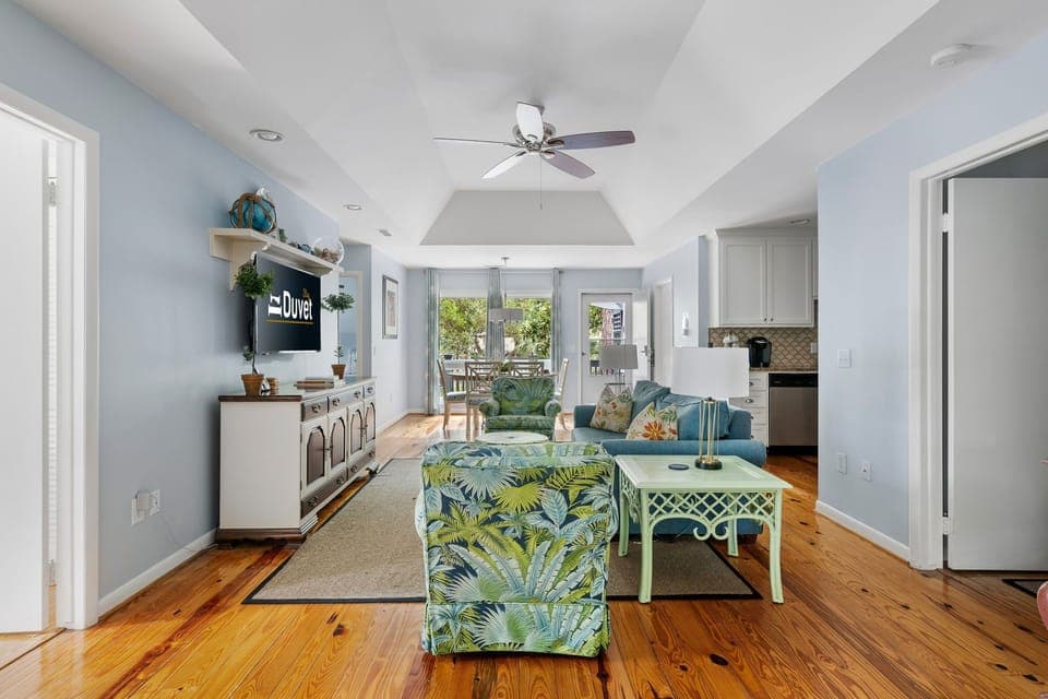 Living Room with Smart TV