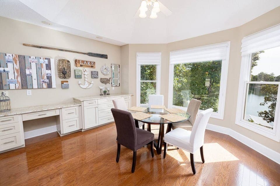 Breakfast table